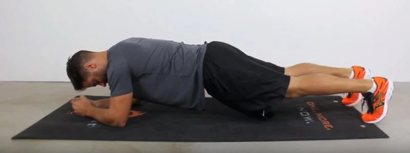 Planks for Basketball Warm up