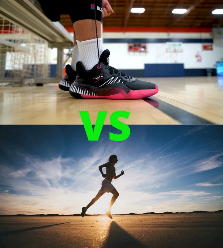 Basketball Shoes VS Running Shoes